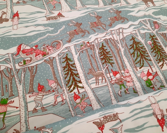 Lillestoff - Wichtelwinter Bio Sommersweat - Susalabim